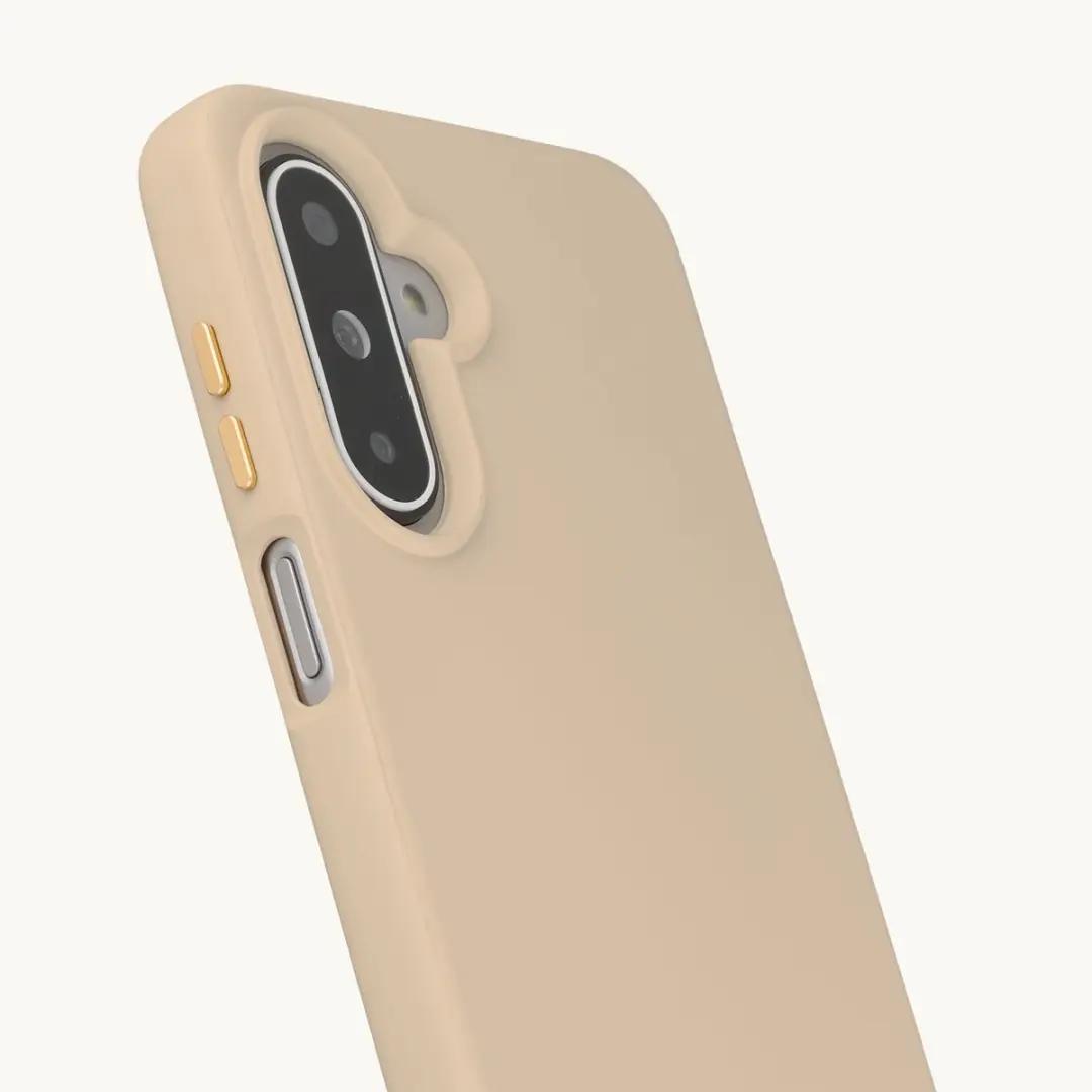 Selencia Hoesje Samsung Galaxy A17 MagSafe - Beige