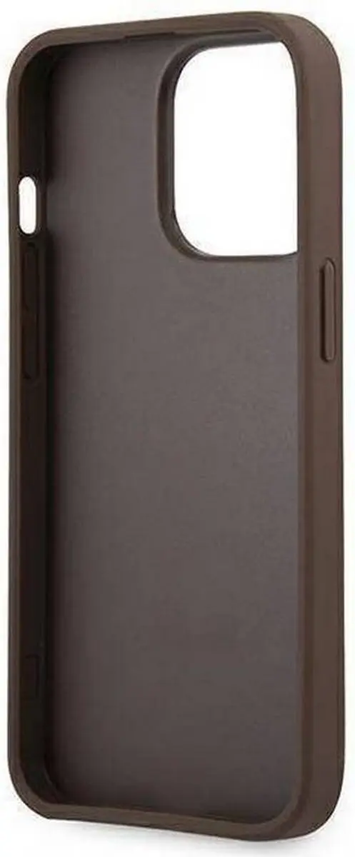 Guess 4G Stripe Back Case - iPhone 13 Pro Max - Bruin