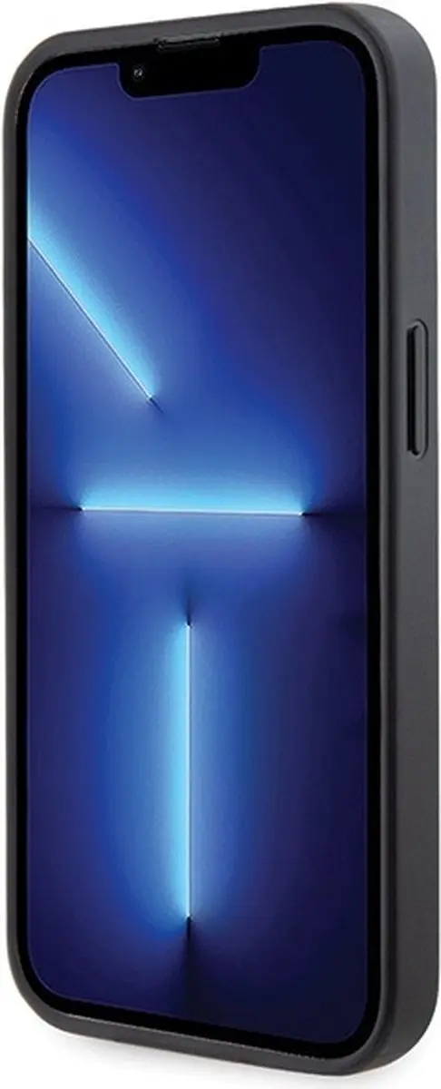 GUESS 4G Triangle Crossbody Case - iPhone 13 Pro Max - Zwart - afbeelding 6 van 6