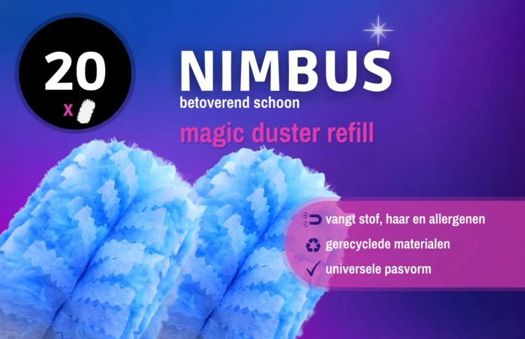 Nimbus Magic Duster Navulling - 20 Stuks Multicolor