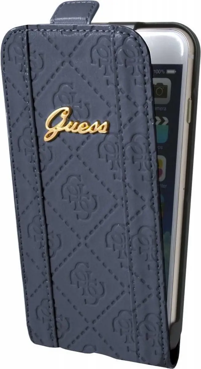 GUESS iPhone 6 Scarlett Flap Case GUEGUFLP6SCBL