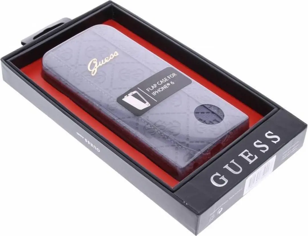 GUESS iPhone 6 Scarlett Flap Case GUEGUFLP6SCBL - Blauw - afbeelding 4 van 6