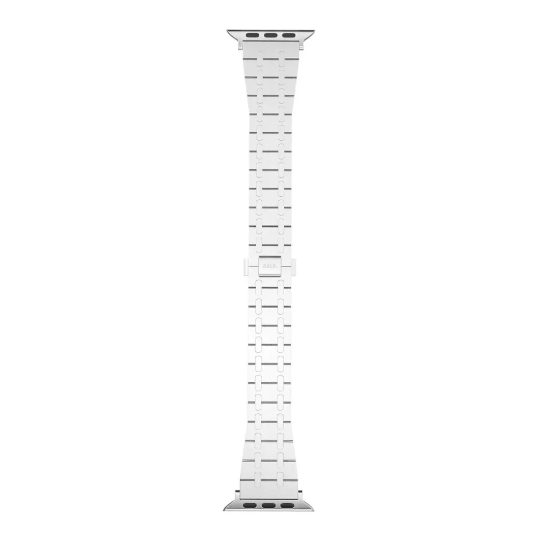 BALR RVS Stalen Bandje Apple Watch 44/45/49mm - Zilver