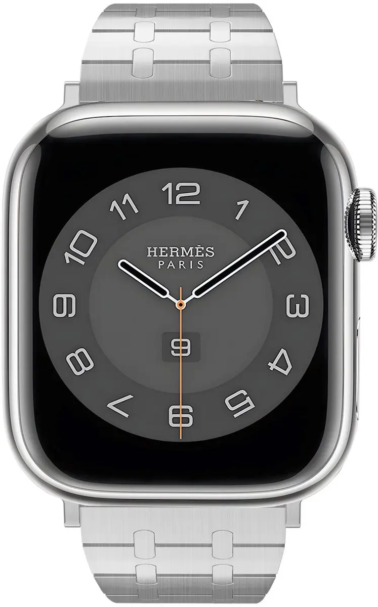 BALR RVS Stalen Bandje Apple Watch 44/45/49mm - Zilver
