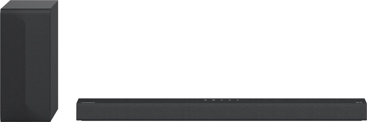 LG DS65Q - Soundbar - Draadloze subwoofer - Bluetooth - HDMI - Zwart