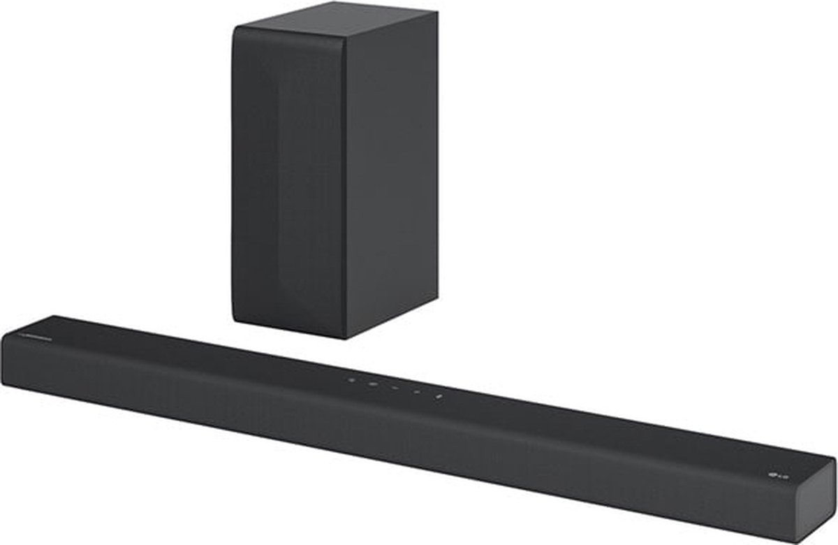 LG DS65Q - Soundbar - Draadloze subwoofer - Bluetooth - HDMI - Zwart