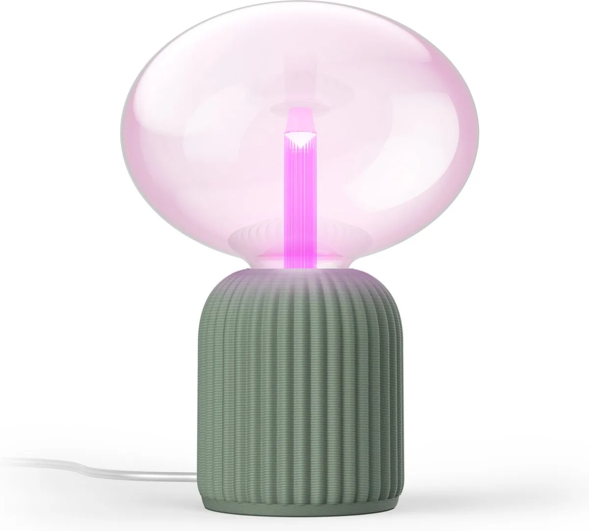 Philips Hue Lightguide 3D-geprinte Tafellamp Saliegroen