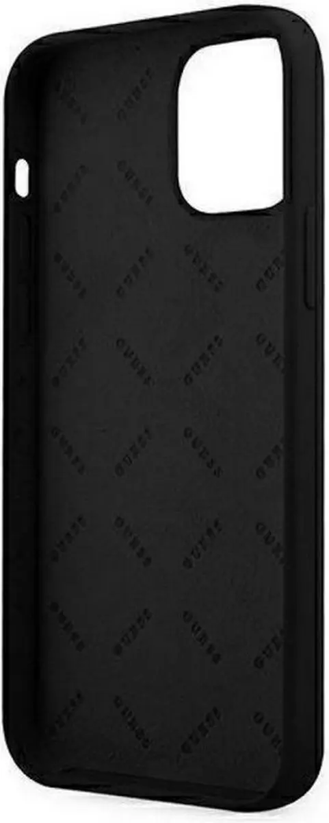 Guess Peony Hoesje iPhone 12 Pro Max - Zwart