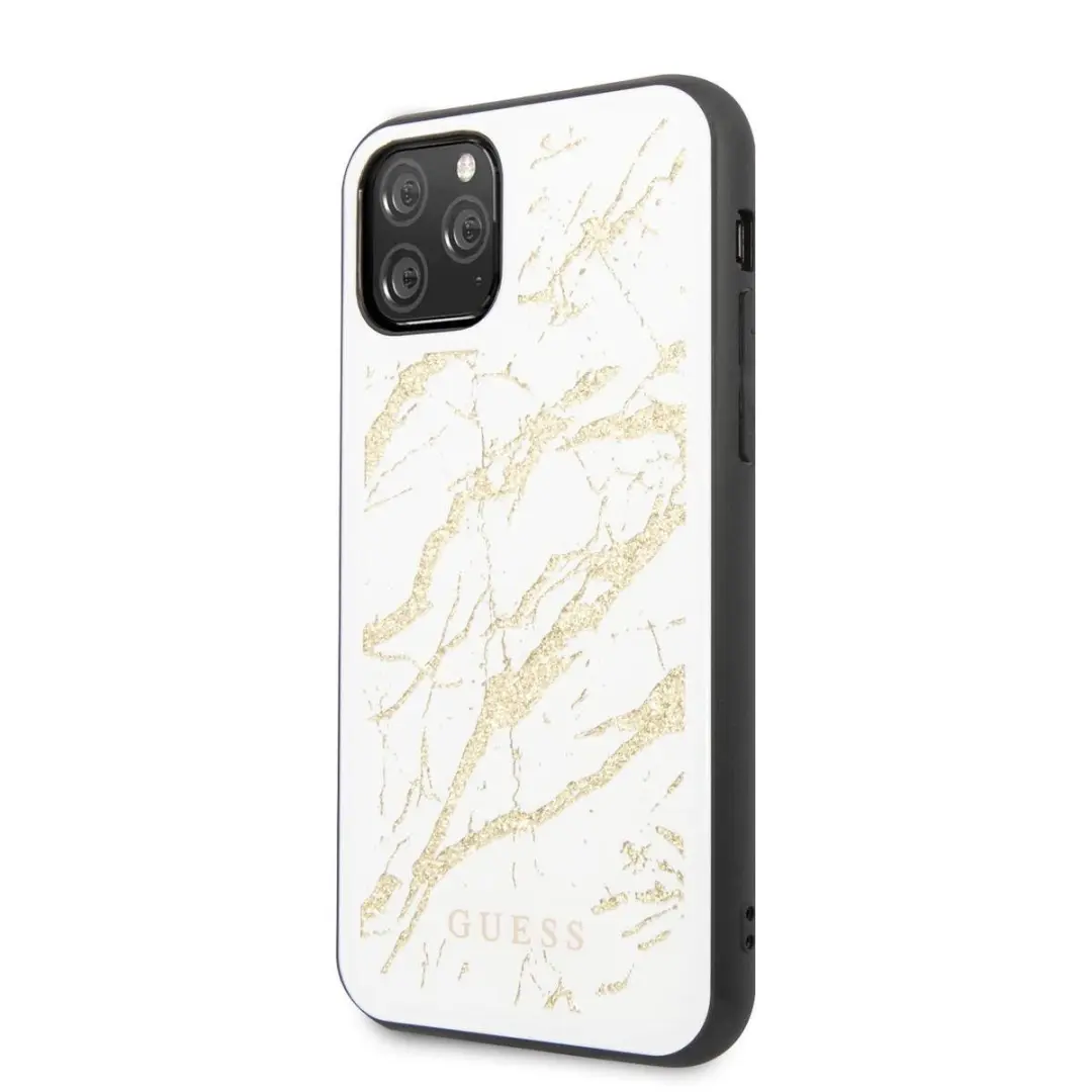 GUESS iPhone 11 Pro Hoesje Wit/Goud - S212-2
