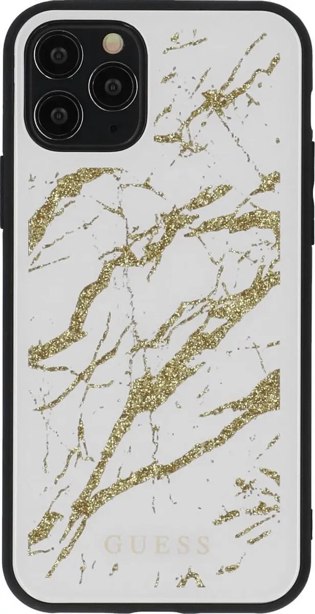 GUESS iPhone 11 Pro Hoesje Wit/Goud - S212-2