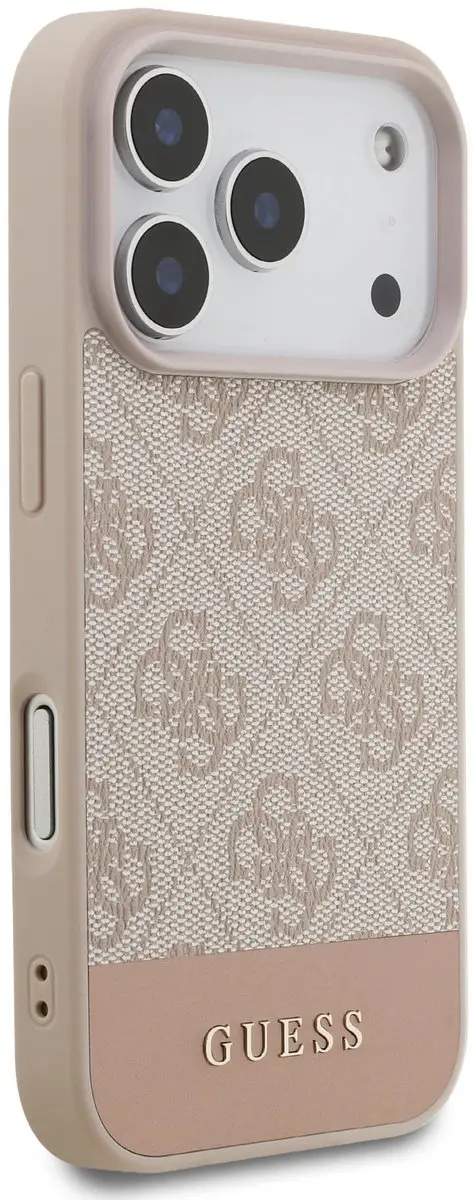 GUESS Back Cover Hoesje iPhone 17 Pro - Roze