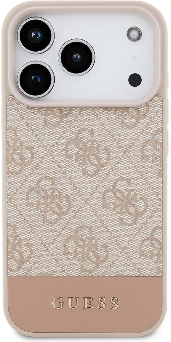 GUESS Back Cover Hoesje iPhone 17 Pro - Roze