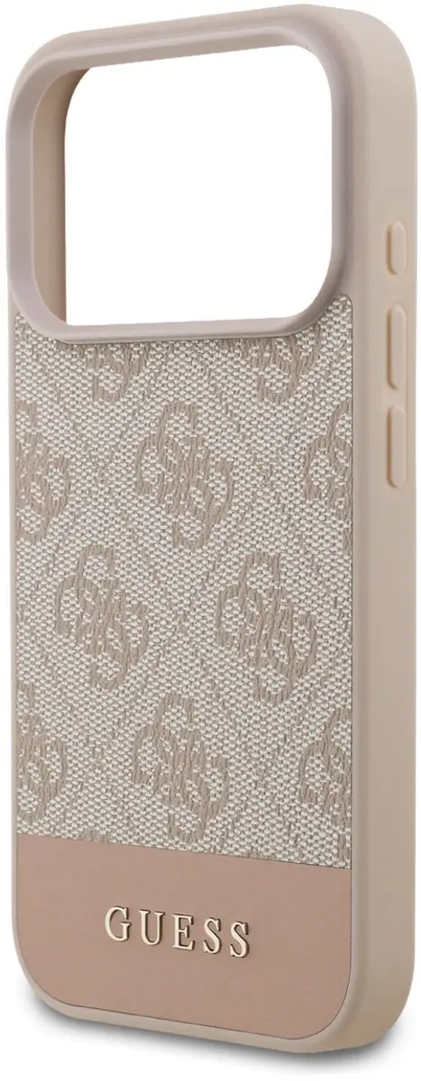 GUESS Back Cover Hoesje iPhone 17 Pro - Roze