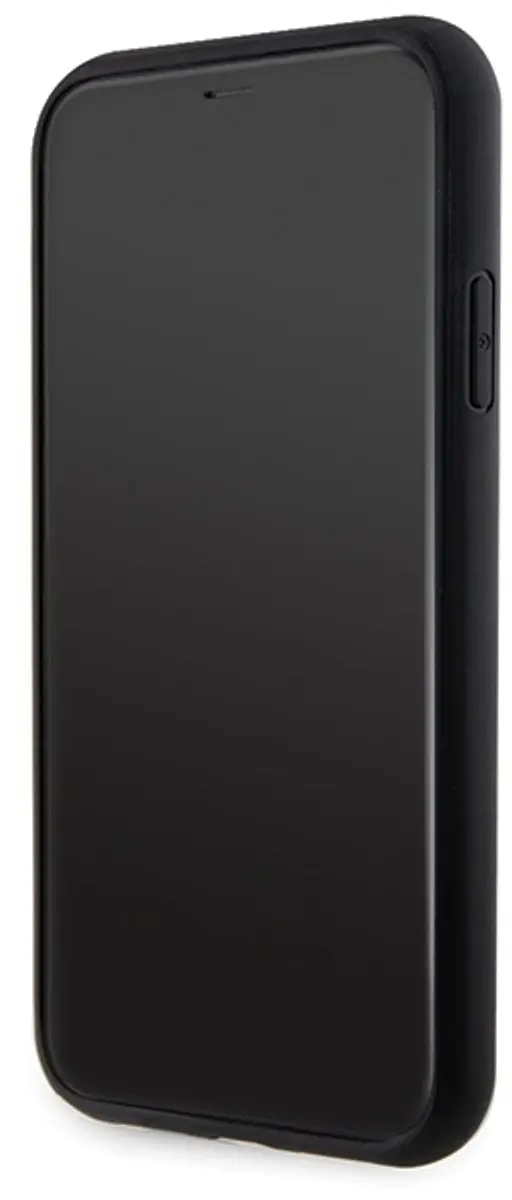 GUESS Big 4G Glitter Case 3666339147266 - iPhone 11/XR - Zwart