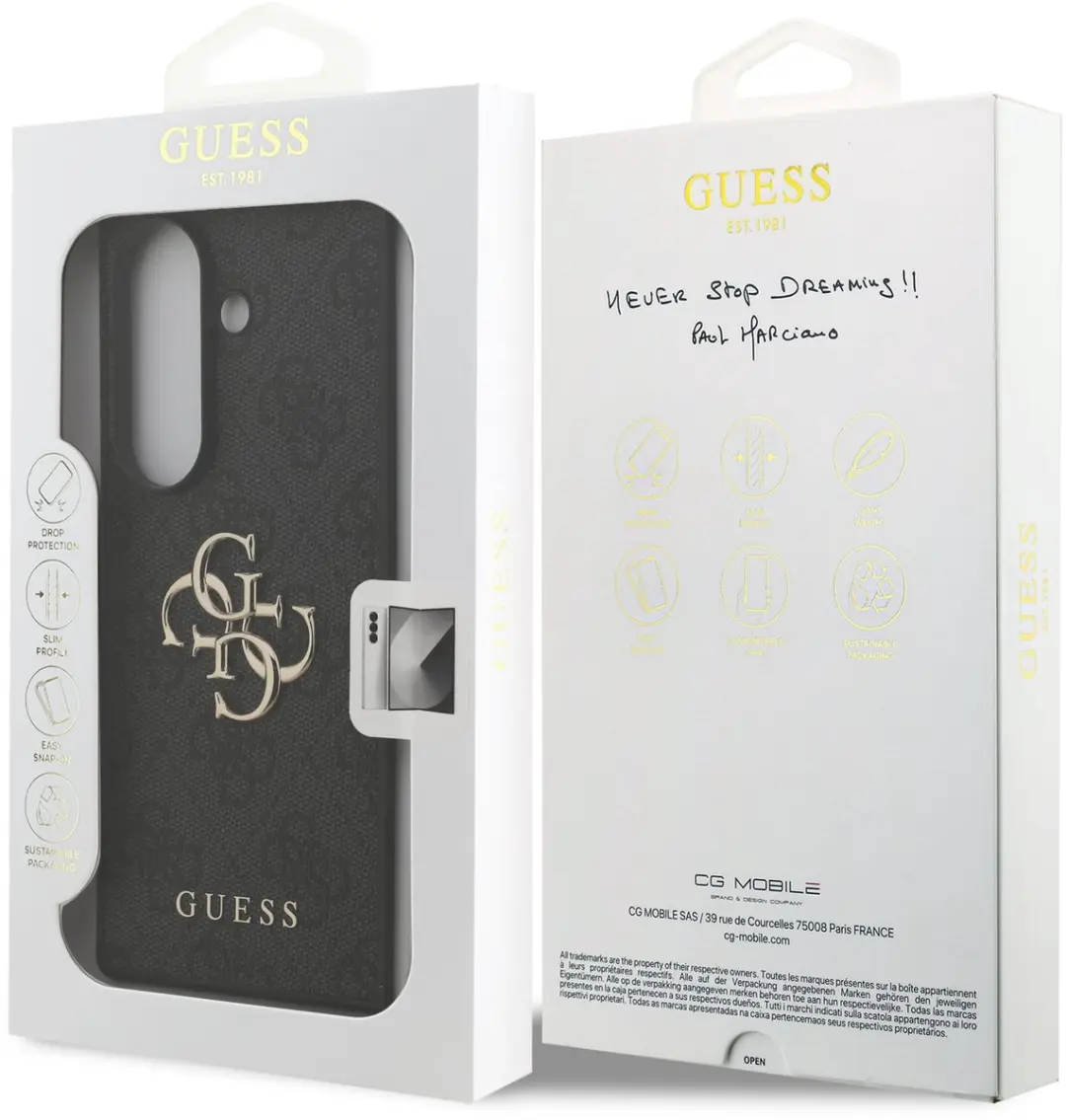 GUESS Zwart PU Backcover voor Samsung Galaxy Z Fold7 - 13928 - afbeelding 6 van 6