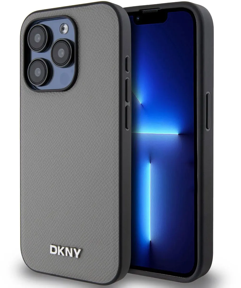 DKNY Hoesje iPhone 15 Pro Max MagSafe - Grijs