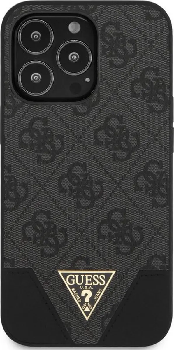 Guess GUHCP13S4GTGBK iPhone 13 Mini Hoesje - Grijs