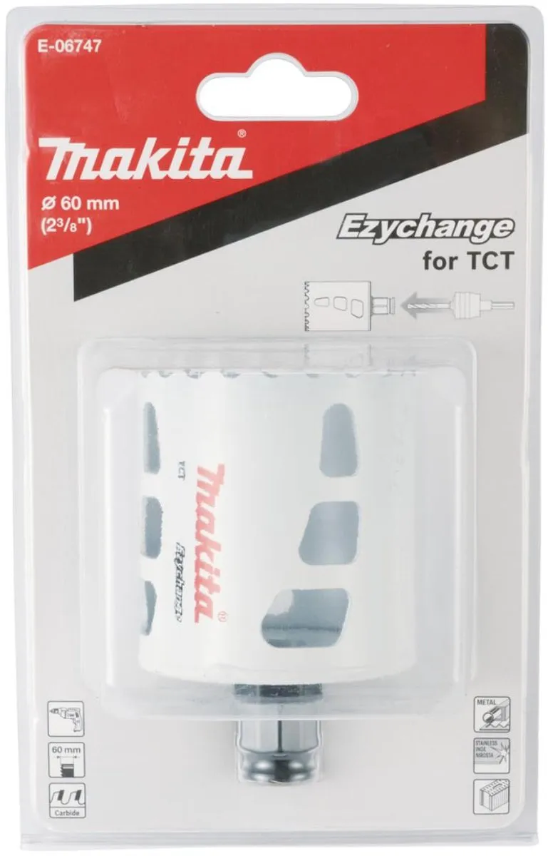 Makita EZYCHANGE TCT Gatenzaag 60mm E-06747