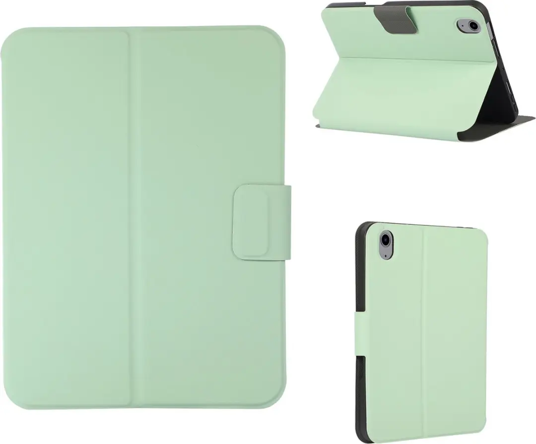 Fonu Smartcover Bookcase 9378 - iPad 10/11 10.9" Lichtgroen