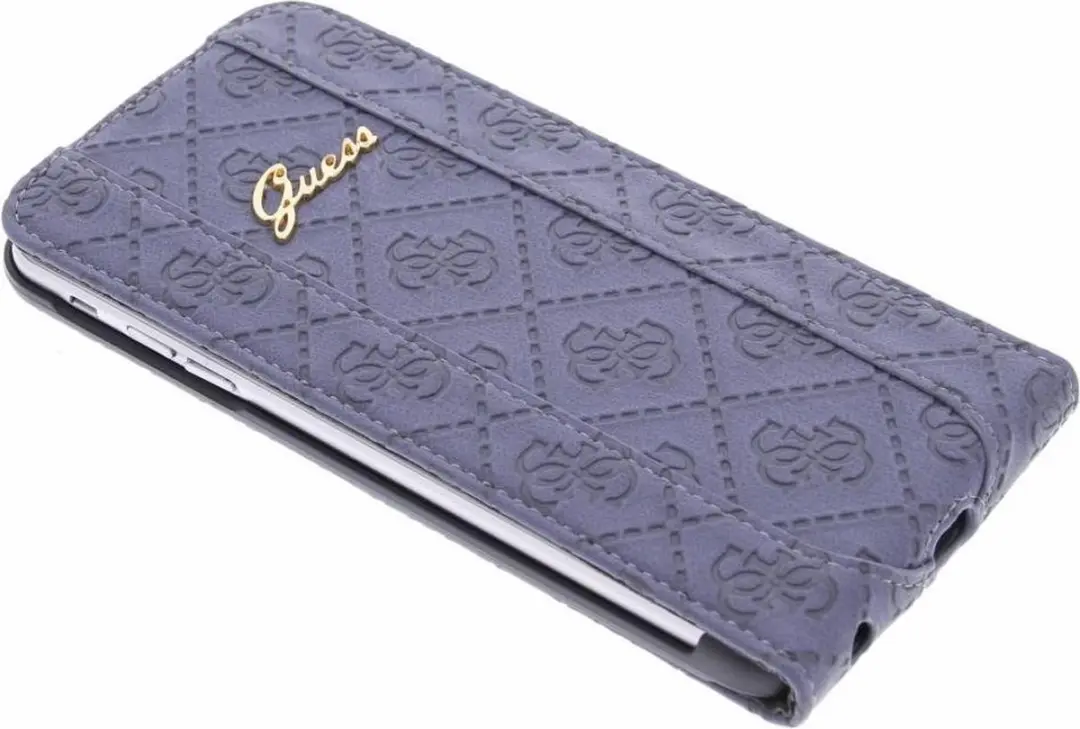 GUESS iPhone 6 Plus Scarlett Flap Case GUEGUFLP6LSCBL - Blauw - afbeelding 4 van 6