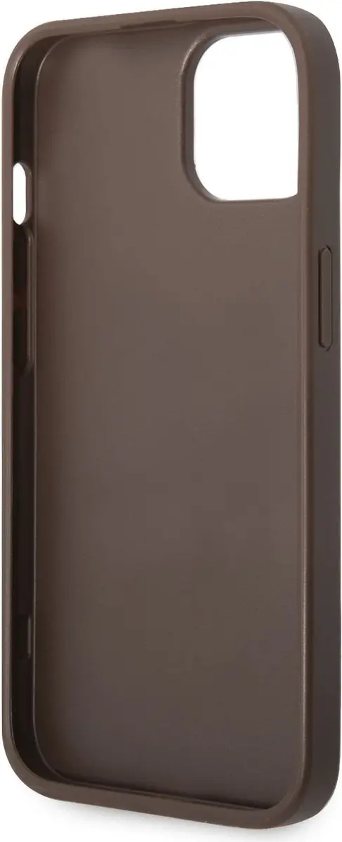 GUESS 4G Stripe Back Case - iPhone 14 Plus - Bruin