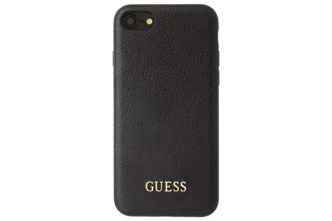 Guess Iridescent Hoesje iPhone 6/6s/7/8/SE - Zwart - afbeelding 2 van 6