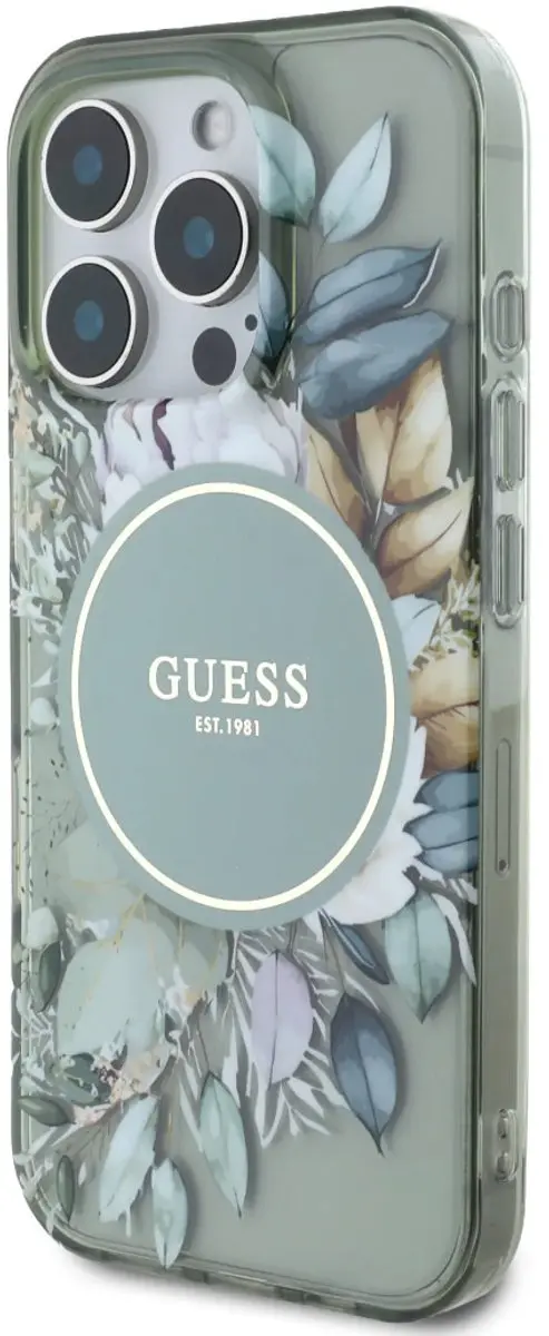 Guess iPhone 16 Pro Groen Hoesje