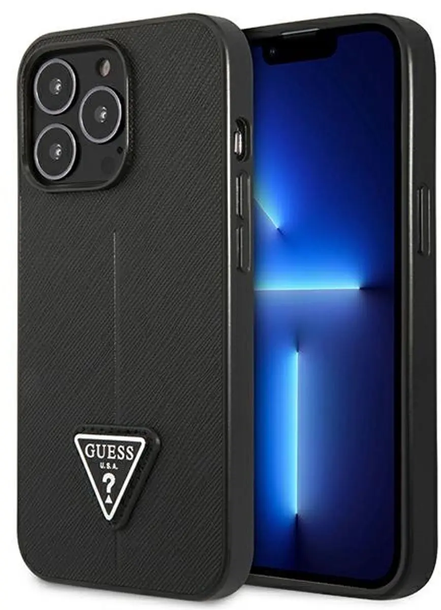 Guess Saffiano Hoesje iPhone 14 Pro