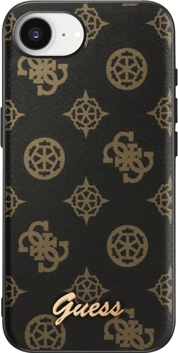 GUESS MagSafe Hoesje iPhone 17e - Zwart