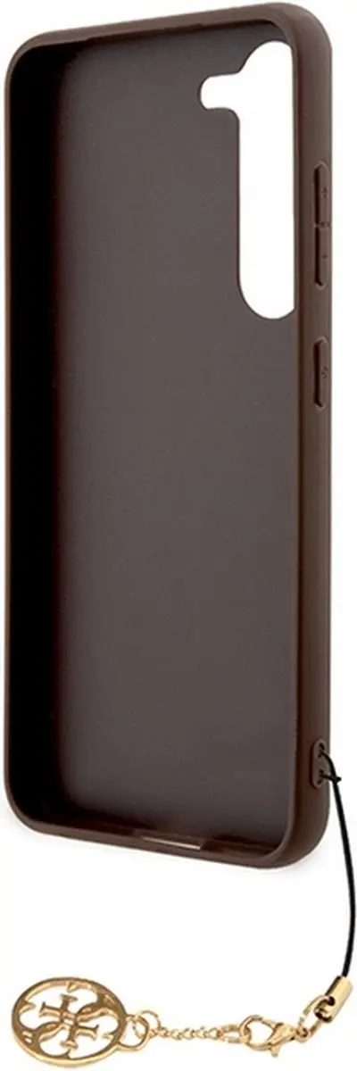 GUESS 4G Charms Back Case 12089 - Samsung Galaxy A35 - Bruin