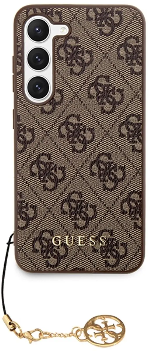GUESS 4G Charms Back Case 12089 - Samsung Galaxy A35 - Bruin