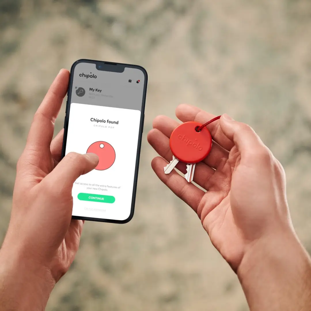 Chipolo POP Bluetooth Tracker - Rood