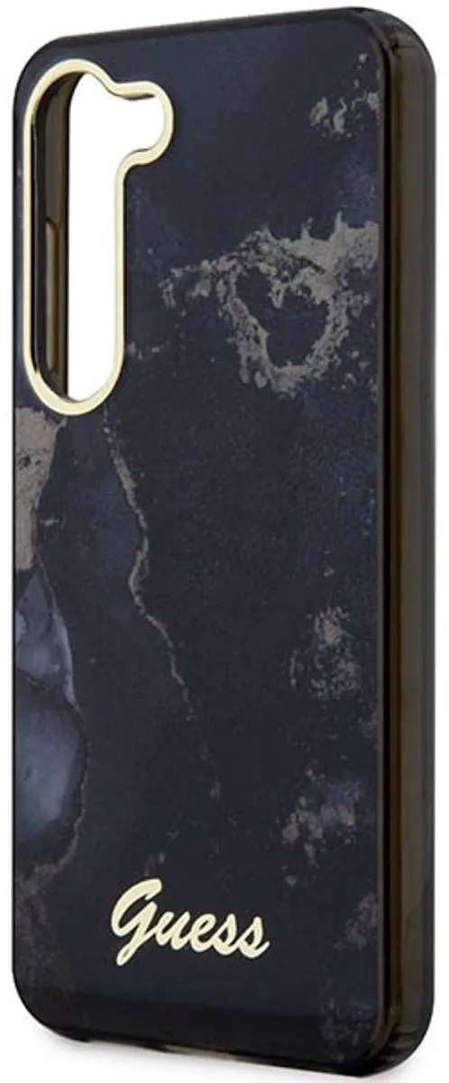 GUESS Golden Marble Hoesje - Samsung Galaxy S23 - Zwart - afbeelding 6 van 6