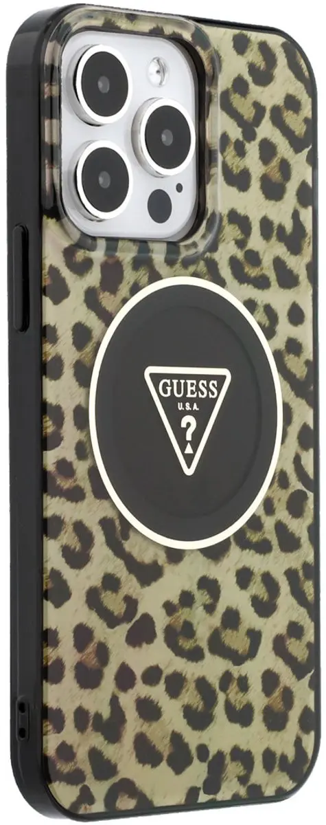 GUESS Telefoonhoesje iPhone 15 Pro Max - Bruin