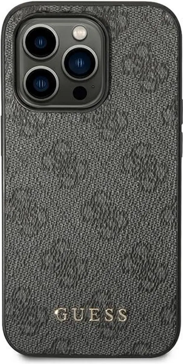 GUESS 4G Back Case iPhone 14 Pro Max - Grijs - afbeelding 6 van 6
