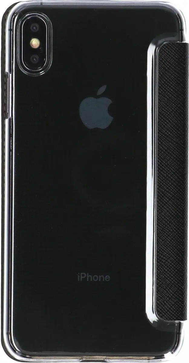GUESS iPhone Xs Max Hoesje S212-3 - Kunstleer - 2 Pasjes - Zwart - afbeelding 6 van 6
