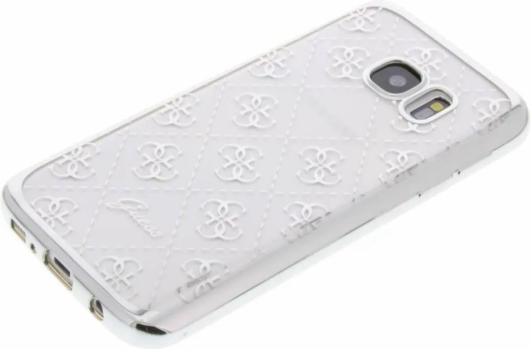 GUESS Scarlett TPU Hoesje Samsung Galaxy S7 - Zilver - G930F37701702