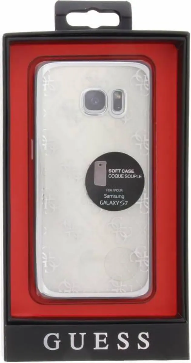 GUESS Scarlett TPU Hoesje Samsung Galaxy S7 - Zilver - G930F37701702