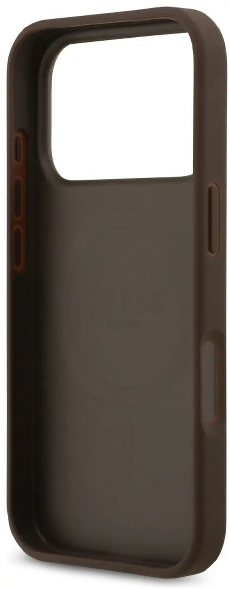 Guess Case 4G Circle Classic Logo iPhone 17 Pro - MagSafe - Zwart