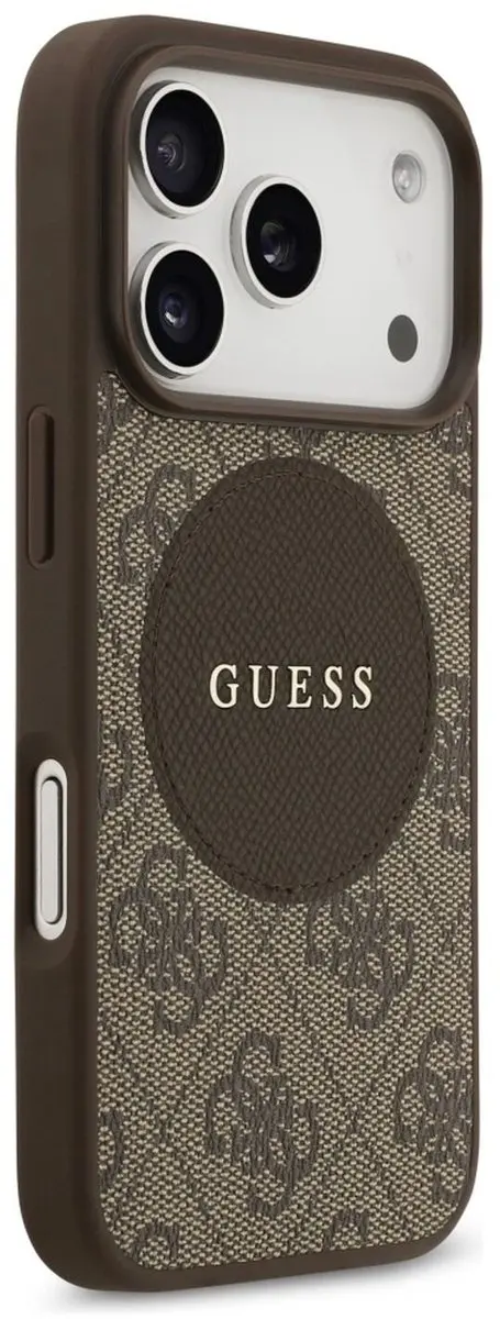 Guess Case 4G Circle Classic Logo iPhone 17 Pro - MagSafe - Zwart - afbeelding 6 van 6
