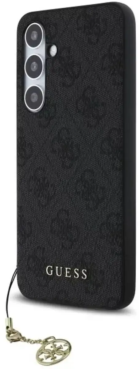 Guess 4G Charms Backcover Hoesje GUHCS24FEGF4GGR - Grijs - afbeelding 6 van 6