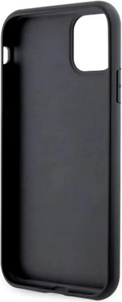 GUESS 4G Printed Stripe Back Case - iPhone 11 Grijs