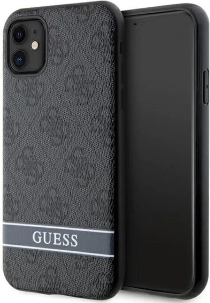 GUESS 4G Printed Stripe Back Case