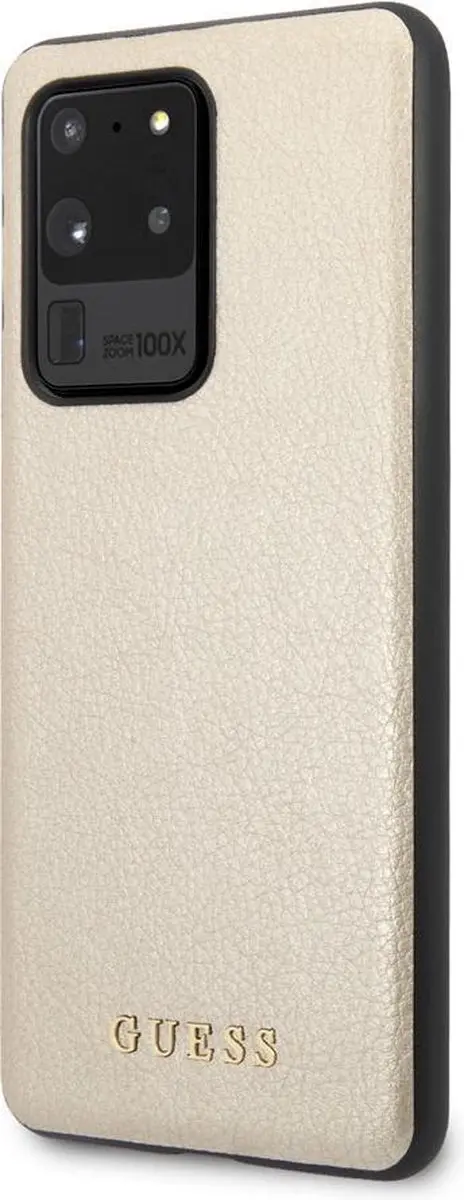 Guess Samsung Galaxy S20 Ultra Backcase - Effen Goud - afbeelding 6 van 6