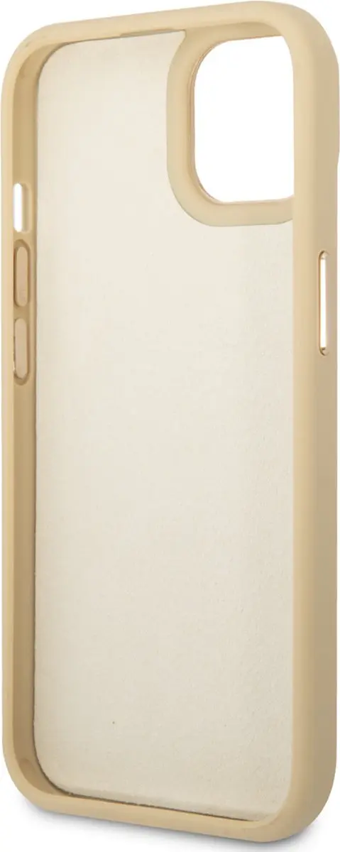 GUESS iPhone 14 Hardcase - Croco Goud - 3666339083007 - afbeelding 6 van 6