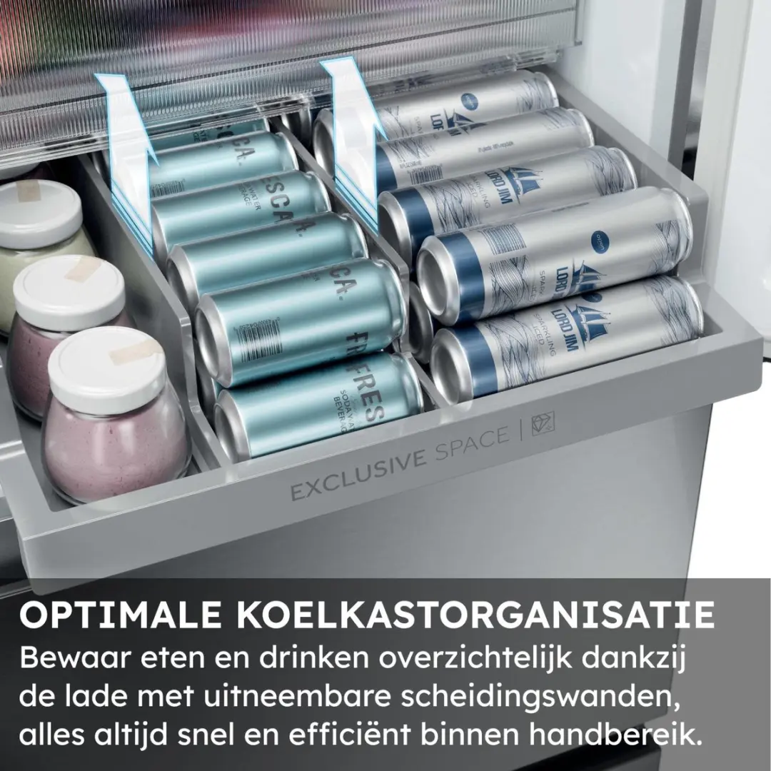 Haier HTR3518ENMX Koel-Vriescombinatie 303L - No Frost - Energieklasse E