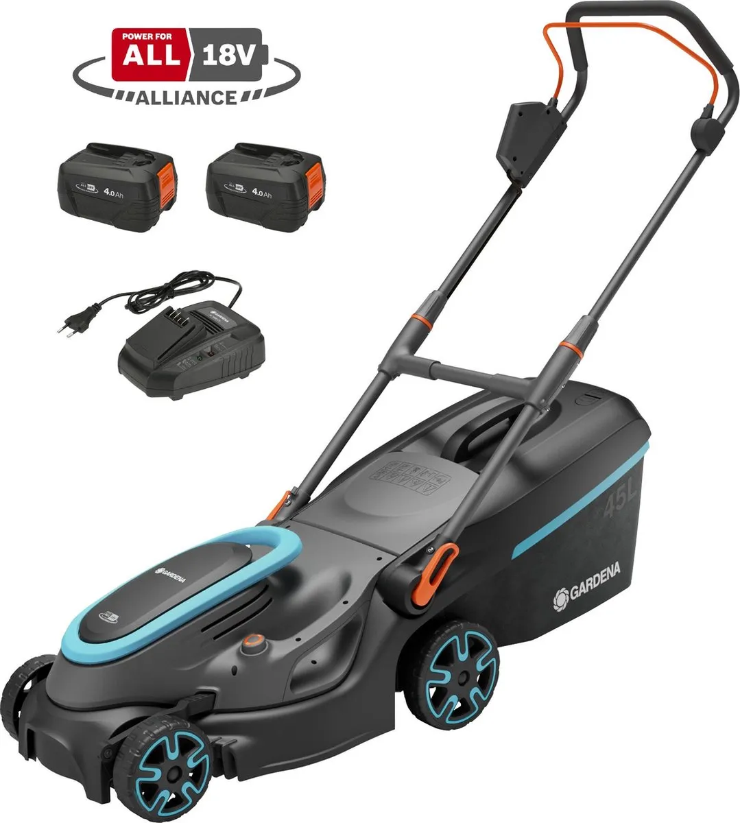 Gardena PowerMax 37/36V P4A Accu Grasmaaier