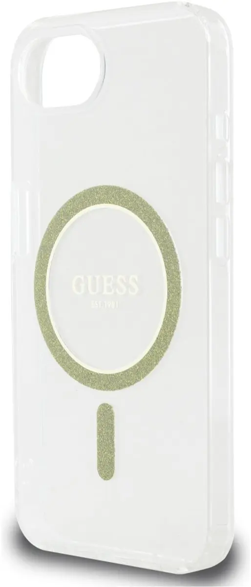 GUESS MagSafe Hoesje iPhone 16e - Transparant - GUHMPSE4HFGERET - afbeelding 6 van 6