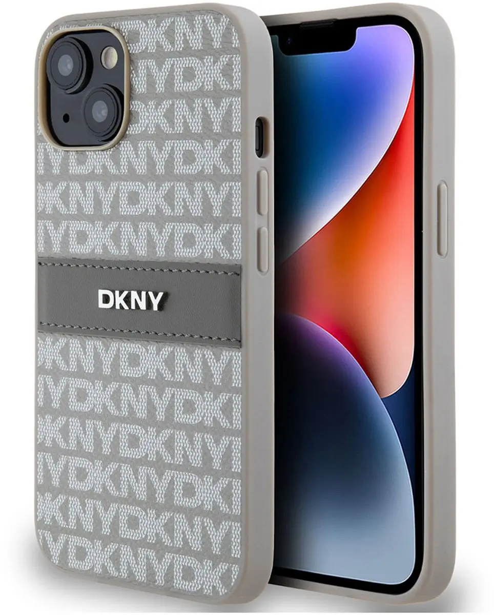 DKNY Textured Tonal Stripe Back Case