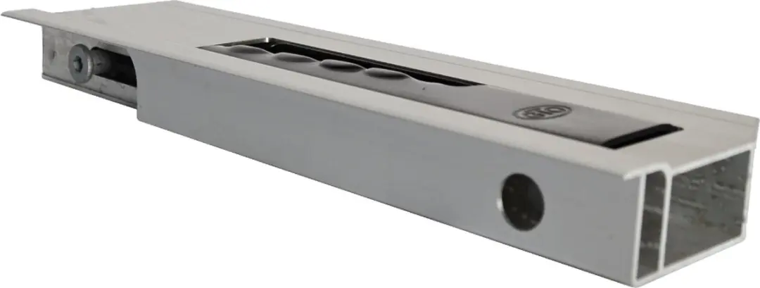 AL-KO GTO Bordwandsluiting 300mm Links - Aluminium/Zwart